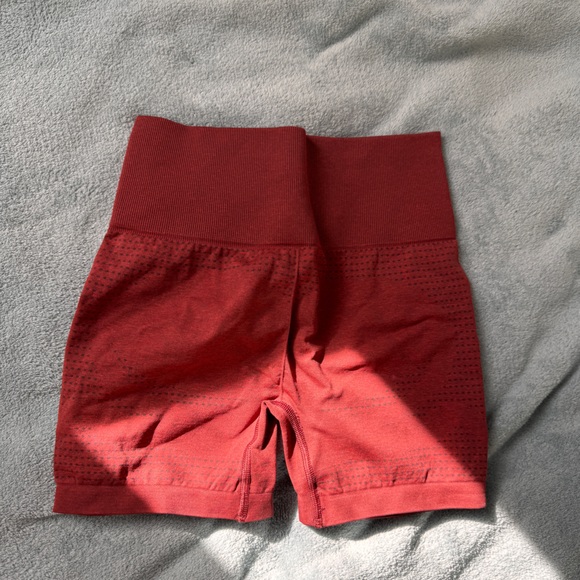 Women Gymshark red shorts - Picture 2 of 4